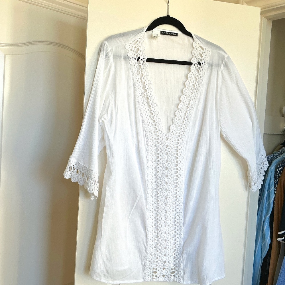 LaBlanca Swim Cover Up, white